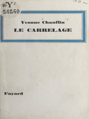 cover image of Le carrelage